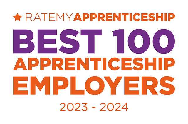 Best 100 Apprenticeship Employers 2023-2024 graphic